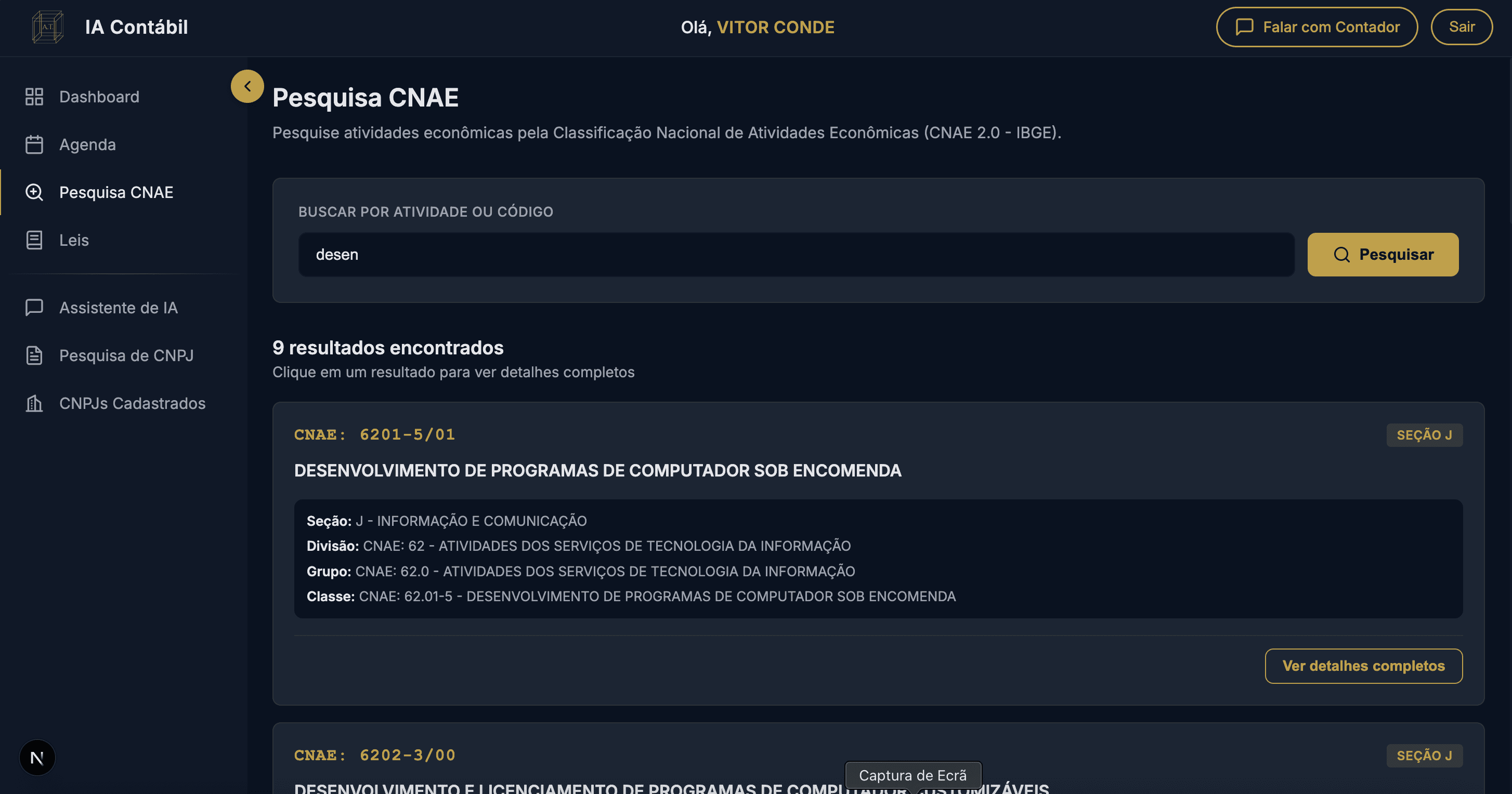 Pesquisa CNAE